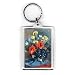 Flags and Poppies, 1946 (oil on canvas) by Mary Nancy Skempton - Acrylic Keyring - Art247 - Standard Size
