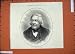1874 Late Michelet French Historian Man Portrait Print