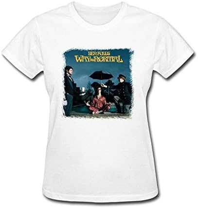 YLIN Women's Ben Folds Way To Normal T-shirt Size L White