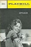 Laren Bacall autographed Playbill Applause