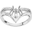 14K White Gold Mother's Ring - 3 Gemstone -- YOU CHOOSE THE COLORS!