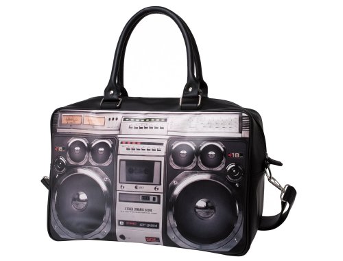 Wanted HY0009 Tasche Ghetto Blaster mit Bild Druck