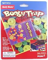 Booby Trap Board Game Keychain by Basic Fun