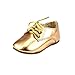 The Doll Maker Girl's Toddler Metallic Oxford