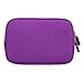 External Hard Drive Sleeve, Evecase Universal Portable Neoprene Carrying Sleeve Case with Front Zipper Pocket for 2.5