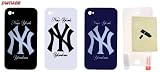 3x New York Yankees iPhone 4 & 4s Case + 4x Accessories (Pwnage)