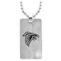 NFL Atlanta Falcons Steel Sport Tag w/CZ accent