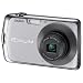 Casio EXILIM EX-Z330 SR Digitalkamera (12 Megapixel, 3-fach opt. Zoom, 6,9 cm (2,7 Zoll) Display) silber