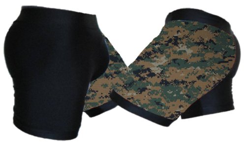 USMC Camouflage (MARPAT) DigiCam Vale Tudo Shorts (MMA, BJJ, Wrestling) Size XL