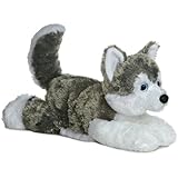 Shadow (Siberian Husky) 12'' Plush Dog by Aurora - Flopsie Series