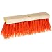 Weiler Polypropylene Street Broom with Wood Handle