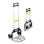 Safco 4049 - Stow & Go Cart, 110lb Capacity, 15-1/4w x 16d x 39h, Aluminum