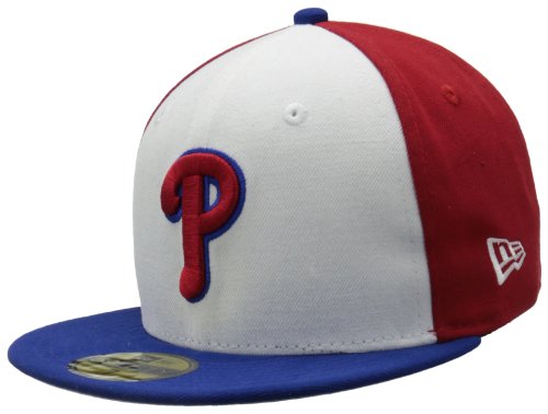 Mlb Philadelphia Phillies White Front Basic 59fifty Fitted Cap
