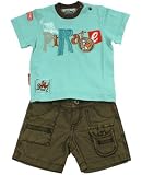 Review   / Catimini Urban Global Pirate Shirt and Brown Bermuda Shorts