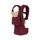 【ノーブランド品】多機能 ベビースリング 新生児 赤ちゃん 抱っこひも おんぶ紐 (赤) Baby