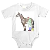 Onesie with vet, horse, veterinary, examination, veterinarian
