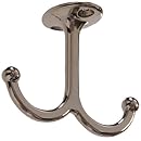 The Hillman GroupThe Hillman Group 852304 Undershelf Coat Hook- Nickel 2-Pack