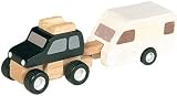 Eigenschaften Plantoys 39605000 / Plan Toys 39605000 - Jeep mit Wohnanhänger
