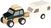 Plan Toys 39605000 - Jeep mit Wohnanhänger