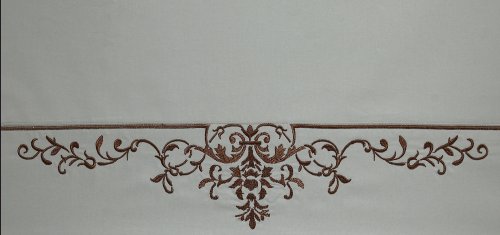 Ma Maison Cordelia 500-Thread Count 6-Piece Queen Sheet Set, Blue