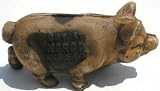 Norco Foundry Cast Iron Pig Piggy Still Bank