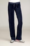 Juicy Couture - Juicy Couture Peck Velour Blue Pants