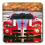 Cars - Dodge Viper 2001 - Light Switch Covers - double toggle switch