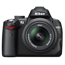 Nikon D5000 12.3 MP DX Digital SLR Camera with 18-55mm f/3.5-5.6G VR Lens and 2.7-inch Vari-angle LCD