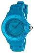 Ice Watch - LO.FB.S.S.11 - Ice Love - Montre Femme - Quartz Analogique - Cadran Bleu - Bracelet Silicone Bleu - Petit Mod�le