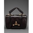 FENDI -Secret Code Dark Brown Handbag shoulderbag satchel - - 8BN199