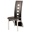 Walker Edison CHA36BL Tuxedo Dining Chair (Set of 4)
