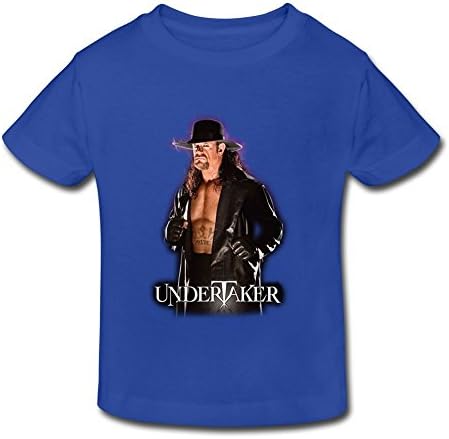 FUNSHINBABY Kid's Toddler WWE The Undertaker 2015 Boxing Heavyweight Age 2-6 T-shirt RoyalBlue 5-6 Toddler