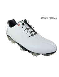 Sports: FootJoy Mens DNA Split Toe White/Black Sneaker 12 W - FootJoy