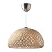 Ikea Boja Pendant Lamp, Rattan