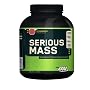 Serious Mass-Optimum Nutrition Mass Gainer, 6lbs Delicious Strawberry