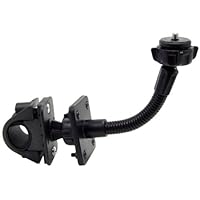 ARKON CMP205 Motorcycle and Bicycle Handle Bar Mount with 5 Inch flexible extension for Cameras with 1/4 20 screw thread