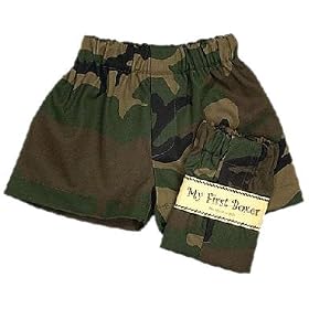 Mulllins Square Boy's Camouflage "My First Boxers"