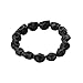 JQUEEN Black,Howlite Turquoise Skull Beads Buddhist Prayer Bracelet Mala