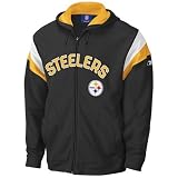Pittsburgh Steelers Strong Side Full Zip Hoodie Hooded Sweatshirt