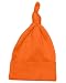 Positively Organic - Colorful Knotted Baby Cap, 0 - 6 Months, Pumpkin