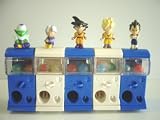 ガシャポンミニドラゴンボール Z 人気5種 サイヤ人 孫悟空 :全5種 1 悟空 2 トランクス 3 ベジータ 4 ピッ