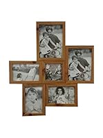 CM Creation Cuadro Marco Para 6 Fotos 50X50 Cm Marrón