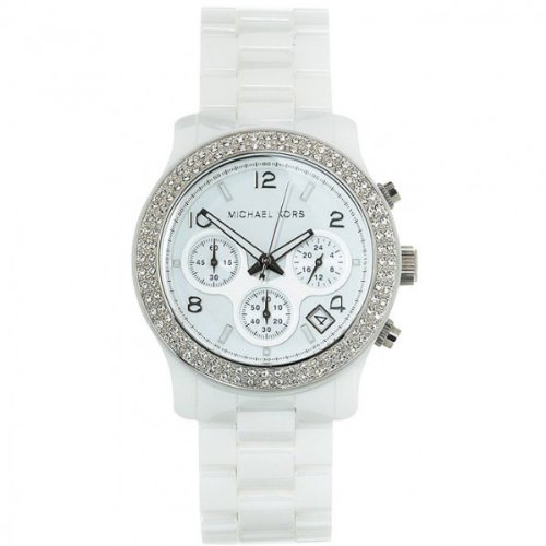 Michael Kors Women's MK5188 Runway White Watch
