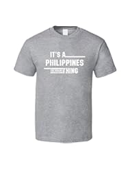 Apparel: a Philippines Thing Wouldnt Understand Country Cool Worn Look T Shirt M Sport Grey