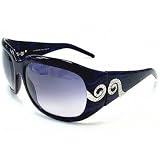 Roberto Cavalli Sunglasses AUTHENTIC Womens Stained Dark Blue RC 390/S U15