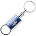 NCAA DePaul Blue Demons Silvertone-Royal Blue Valet Keychain