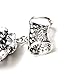 Alloy Rose Flower Accessories Set for Jewellery Scarves Christmas Gift ,Pt-620