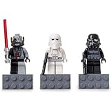 Lego Battle-Damaged Darth Vader, Snowtrooper and Shadow Trooper - Star Wars Magnet Set