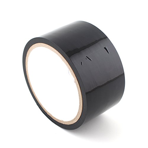 Black 15m No Glue Electrostatic Adsorption Sex Bondage Adhesive Tape BDSM Adult Toy