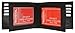 New Dual Flap Mens Wallet & Card Holder Black #1852